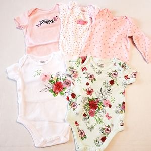 Baby Girl Bodysuits Bundle